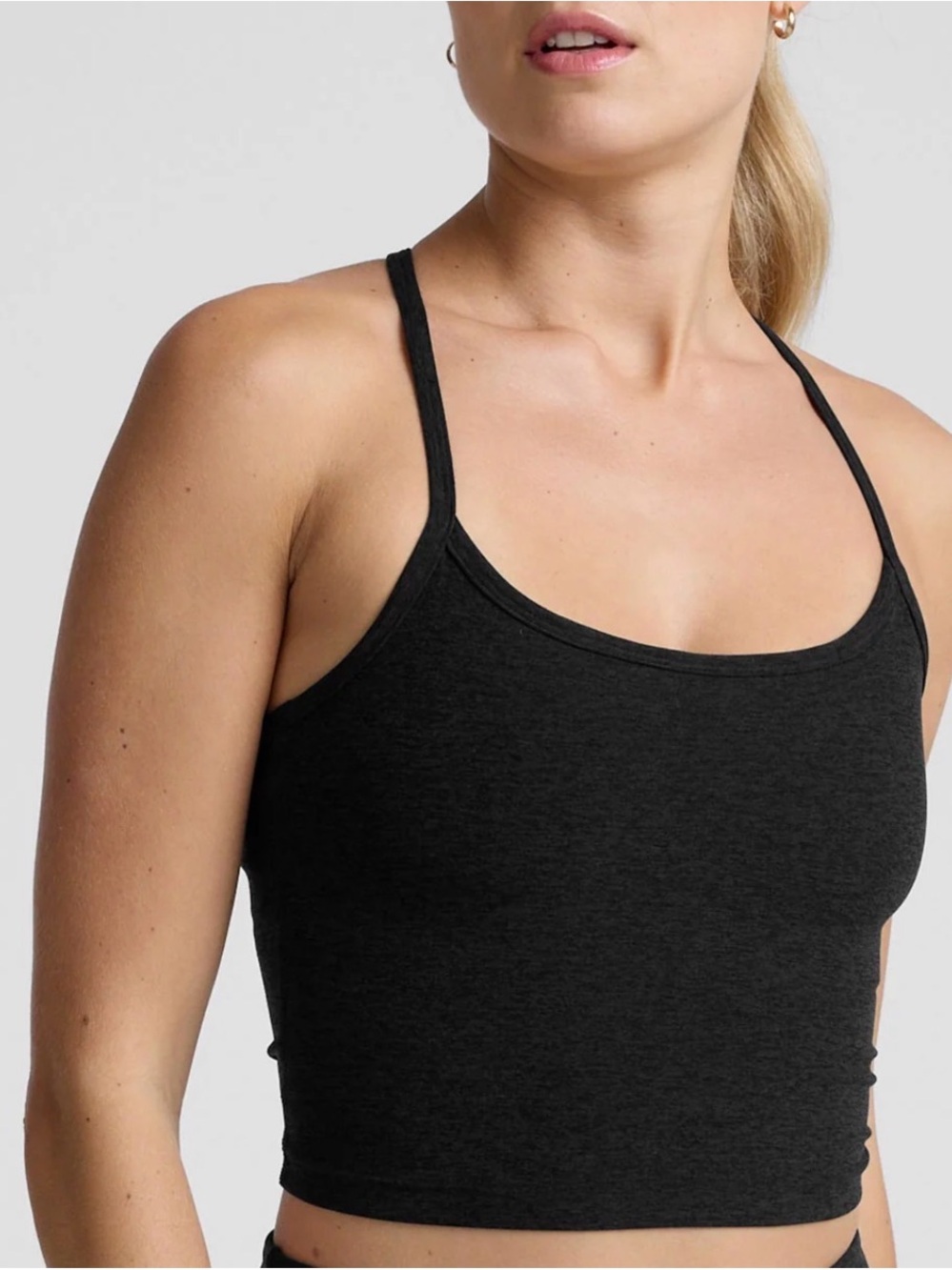 Beyond Yoga women’s size m Spacedye Slim Racerback Cropped tank